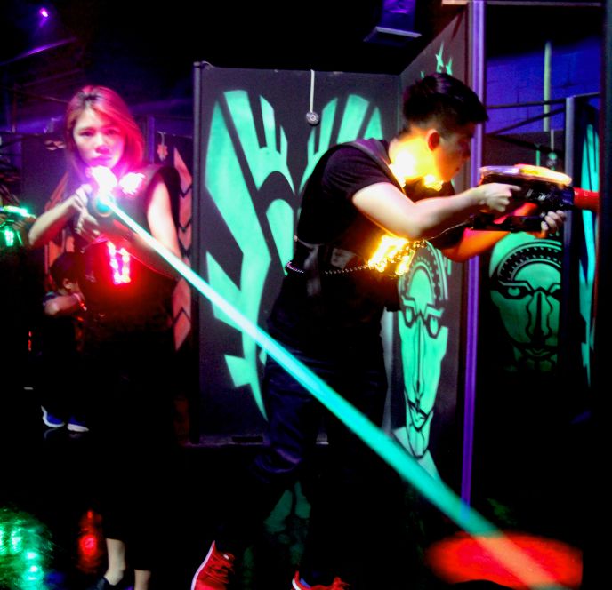 Lasertag Funworld, Hard