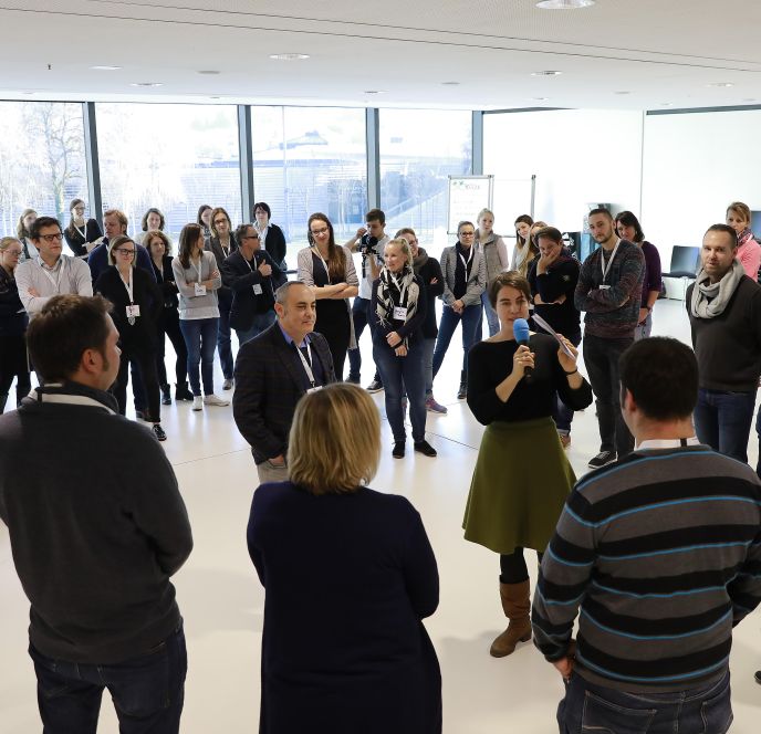 Workshop beim micelab:experts im Festspielhaus Bregenz