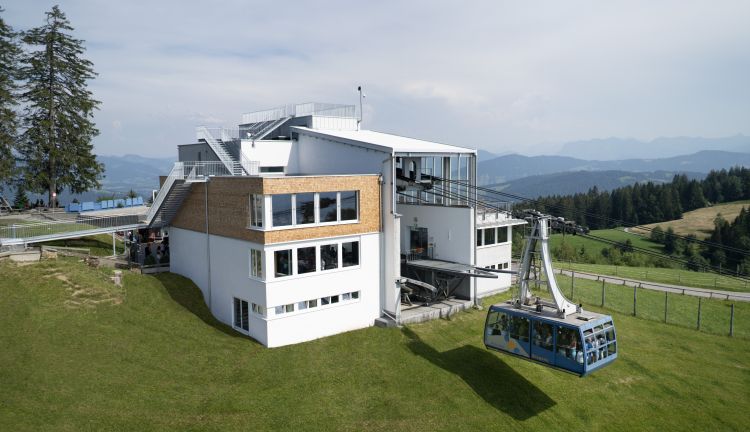 Aussenansicht Seminarraum Pfänderbahn, Lochau Aussenansicht Seminarraum Pfänderbahn, Lochau