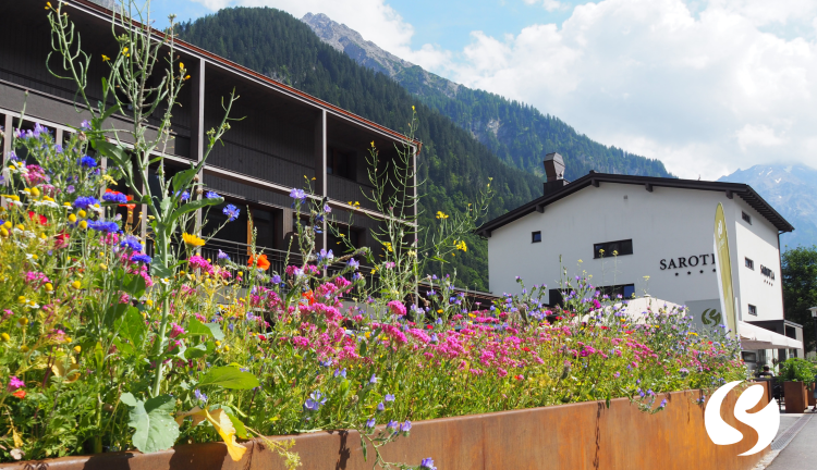 Hotel Sarotla Außenansicht 