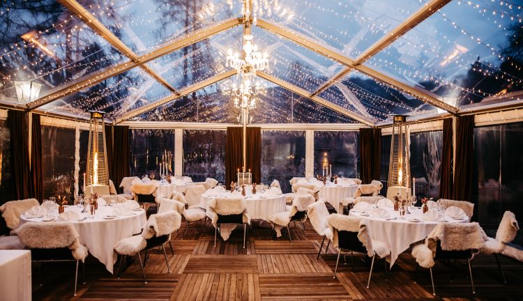 Burgrestaurant Gebhardsberg Winterpavillon 