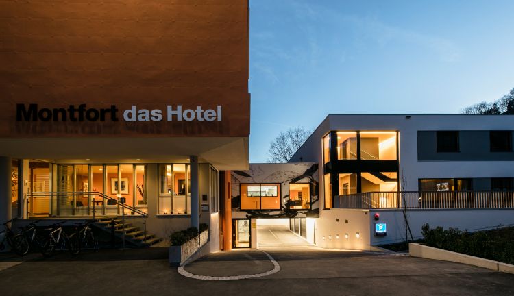 Fassade Seminarhotel Montfort das Hotel, Feldkirch Fassade Seminarhotel Montfort das Hotel, Feldkirch