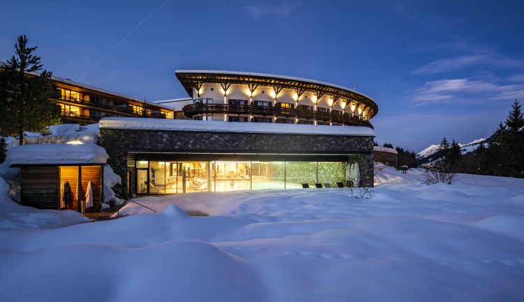 Fassade Seminarhotel Travel Charme Ifen, Hirschegg Fassade Seminarhotel Travel Charme Ifen, Hirschegg