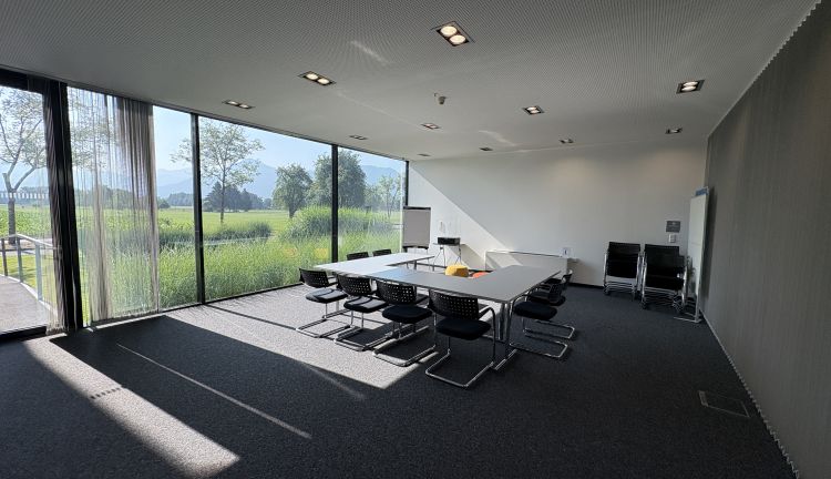 Competence Center Rheintal Seminarraum innen bestuhlt 