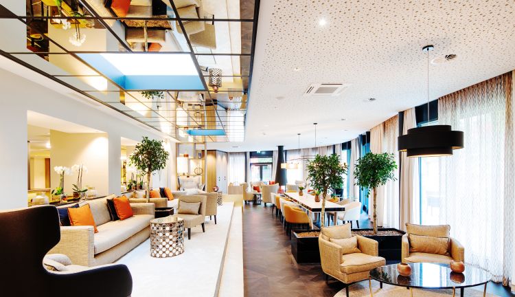 Lobby im Seminarhotel Grand Hotel Bregenz Lobby im Seminarhotel Grand Hotel Bregenz