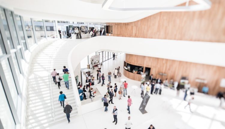 Empfang im Atrium Montforthaus Feldkirch Empfang im Atrium Montforthaus Feldkirch