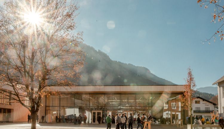Aussenansicht Dorfsaal Mellau Aussenansicht Dorfsaal Mellau