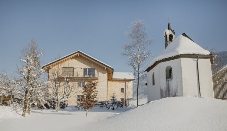 Aussenansicht im Winter, Schtûbat in Andelsbuch Aussenansicht im Winter, Schtûbat in Andelsbuch