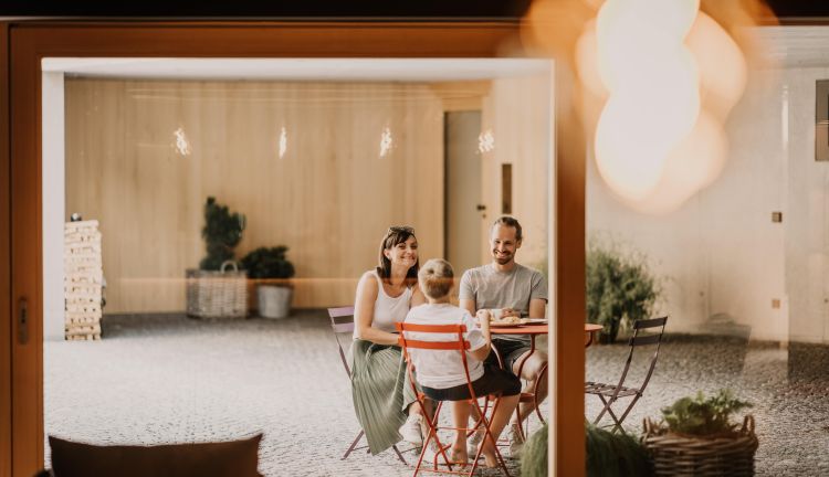 Innenhof, Seminarhotel Tempel 74 Innenhof, Seminarhotel Tempel 74