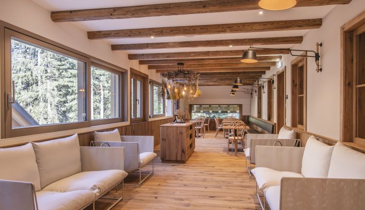 Plauderstube im Seminarhotel Berghaus Schröcken