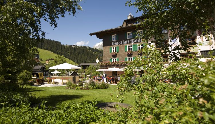 Aussenansicht Seminarhotel Gasthof Post, Lech Aussenansicht Seminarhotel Gasthof Post, Lech