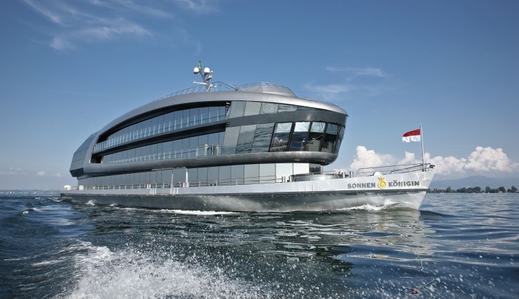 Eventschiff MS Sonnenkönigin am Bodensee Eventschiff MS Sonnenkönigin am Bodensee