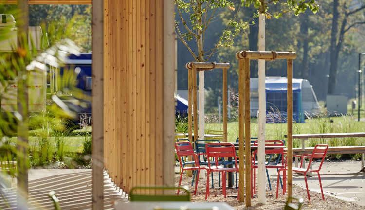 Restaurant Frischluft, Camping Dornbirn Terrasse Restaurant Frischluft, Camping Dornbirn Terrasse