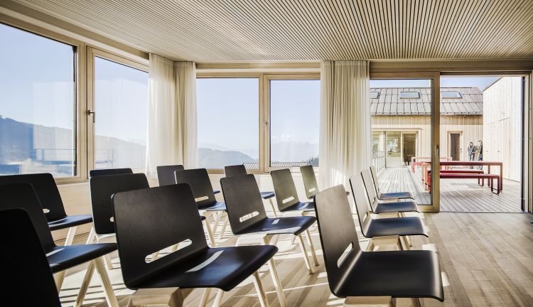 Bestuhlung im Tagungsraum, Ferienhaus Bergfrieden