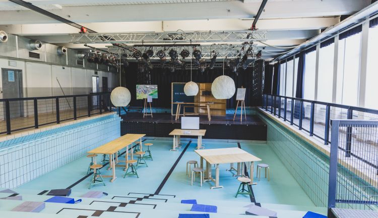 Pool, Eventlocation Altes Hallenbad Pool, Eventlocation Altes Hallenbad