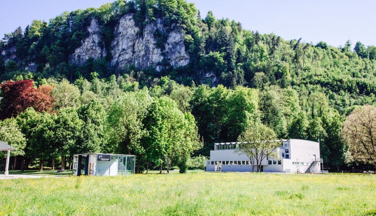 Aussenansicht Altes Hallenbad im Reichenfeld Aussenansicht Altes Hallenbad im Reichenfeld
