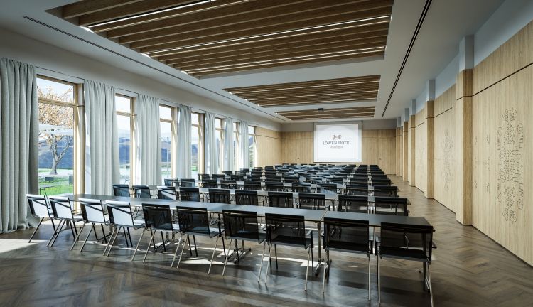 Saal Montafon, Seminarhotel Löwen Schruns