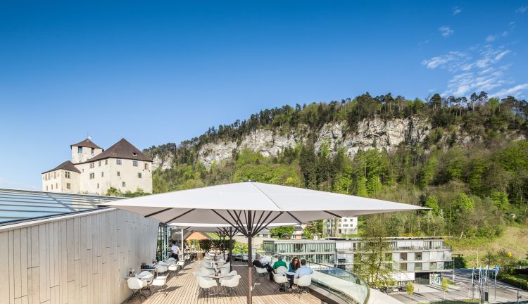 Dachterrasse Montforthaus Feldkirch