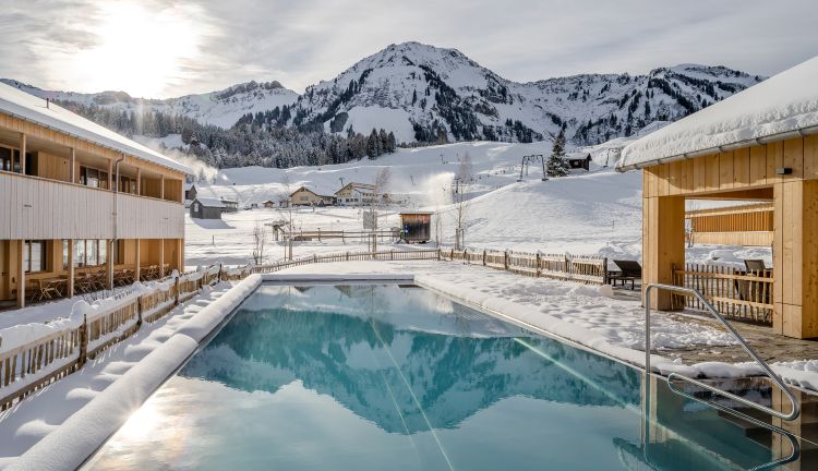 Fuchsegg Eco Lodge Bregenzerwald im Winter Fuchsegg Eco Lodge Bregenzerwald im Winter