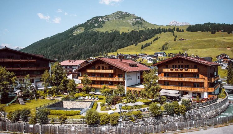 Hotel Gotthard Lech, Außenansicht © Hotel Gotthard Hotel Gotthard Lech, Außenansicht © Hotel Gotthard