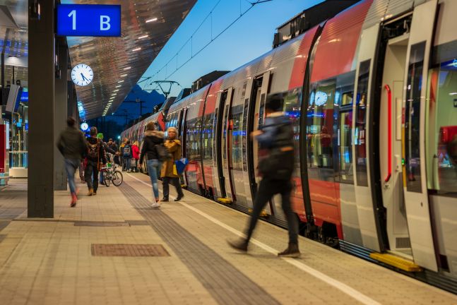 Bahnhof Hohenems Zug
